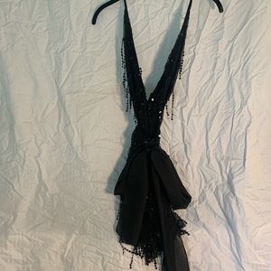 Boutique sparkly romper with skirt!